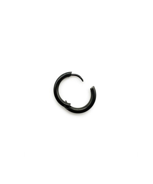 Import & Select(インポートアンドセレクト)の「KISHOKACHI 希少価値 シンプルクリッカーステンレスピアス 内径17mm(ピアス(片耳用)・メンズ・ブラック/シルバー/ゴールド・FREE)」の15枚目の写真