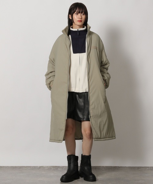 LAKOLE（ラコレ）の「刺繍ロゴフリースジャケット / 231681（その他アウター・レディース・グリーン/アイボリー/ネイビー・FREE）」の4枚目の写真