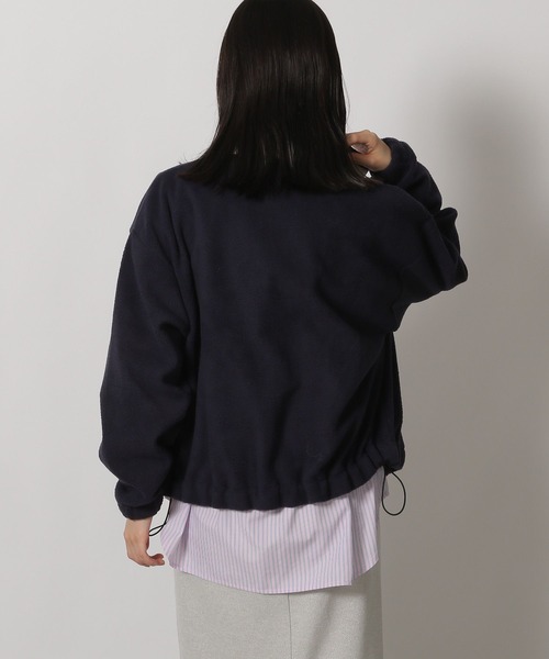 LAKOLE（ラコレ）の「刺繍ロゴフリースジャケット / 231681（その他アウター・レディース・グリーン/アイボリー/ネイビー・FREE）」の19枚目の写真