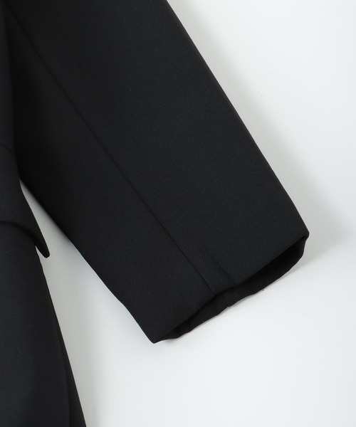 venit（ヴェニット）の「VENIT / bonding collor coat(ボンディングカラーコート)（その他アウター・レディース・ブラック・38）」の9枚目の写真