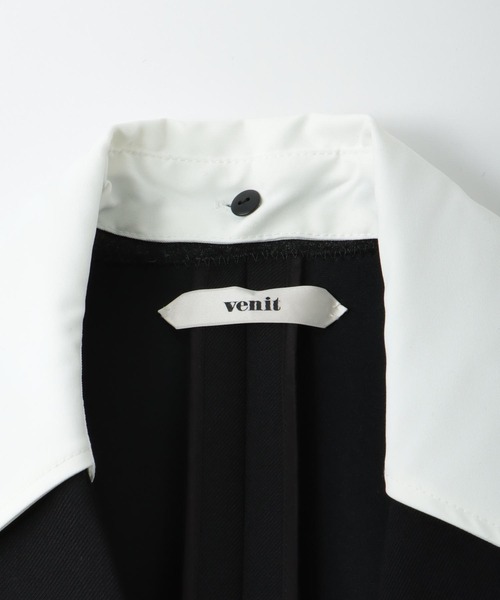venit（ヴェニット）の「VENIT / bonding collor coat(ボンディングカラーコート)（その他アウター・レディース・ブラック・38）」の11枚目の写真