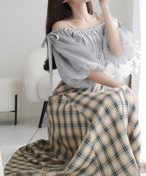 セール】【mily bilet】1枚でスタイリングが完成！オフショル2WAY  