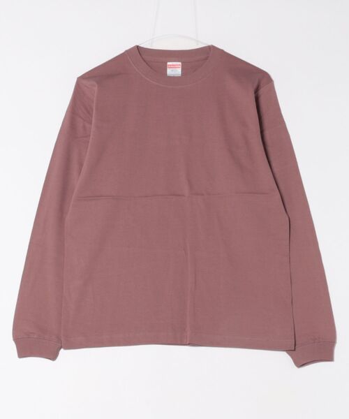 VIBGYOR（ヴィブジョー）の「United Athle/5.6オンス ロングスリーブリブ 無地 Tシャツ(CZ)（Tシャツ/カットソー・メンズ・ブラック/グリーン/グレー/ライトピンク/ライトオリーブ/ライム/ダークブラウン/レッド/エメラルドブルー/グレイッシュブルー/バイオレット/エンジ/ネイビー/ロイヤルブルー/サンドベージュ/ナチュラル/サファリグリーン/ホワイト/スミクロ/バーガンディー/アッシュグレー/ライトパープル・SMALL/LARGE/MEDIUM/X-LARGE）」の20枚目の写真