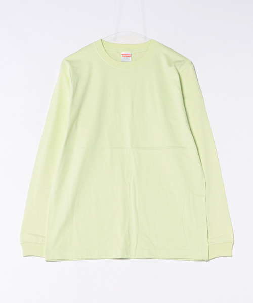 VIBGYOR（ヴィブジョー）の「United Athle/5.6オンス ロングスリーブリブ 無地 Tシャツ(CZ)（Tシャツ/カットソー・メンズ・ブラック/グリーン/グレー/ライトピンク/ライトオリーブ/ライム/ダークブラウン/レッド/エメラルドブルー/グレイッシュブルー/バイオレット/エンジ/ネイビー/ロイヤルブルー/サンドベージュ/ナチュラル/サファリグリーン/ホワイト/スミクロ/バーガンディー/アッシュグレー/ライトパープル・SMALL/LARGE/MEDIUM/X-LARGE）」の9枚目の写真