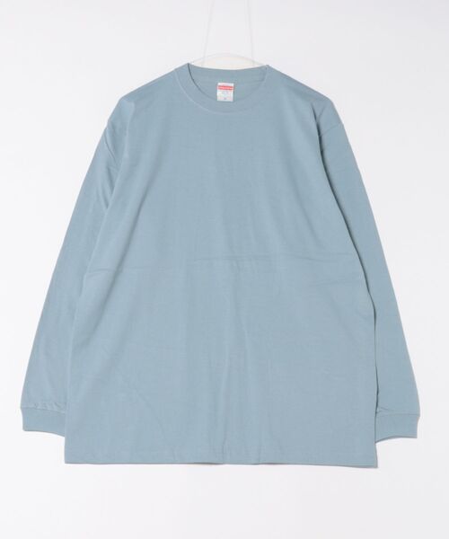 VIBGYOR（ヴィブジョー）の「United Athle/5.6オンス ロングスリーブリブ 無地 Tシャツ(CZ)（Tシャツ/カットソー・メンズ・ブラック/グリーン/グレー/ライトピンク/ライトオリーブ/ライム/ダークブラウン/レッド/エメラルドブルー/グレイッシュブルー/バイオレット/エンジ/ネイビー/ロイヤルブルー/サンドベージュ/ナチュラル/サファリグリーン/ホワイト/スミクロ/バーガンディー/アッシュグレー/ライトパープル・SMALL/LARGE/MEDIUM/X-LARGE）」の16枚目の写真
