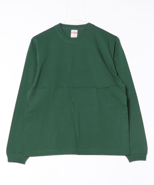 VIBGYOR（ヴィブジョー）の「United Athle/5.6オンス ロングスリーブリブ 無地 Tシャツ(CZ)（Tシャツ/カットソー・メンズ・ブラック/グリーン/グレー/ライトピンク/ライトオリーブ/ライム/ダークブラウン/レッド/エメラルドブルー/グレイッシュブルー/バイオレット/エンジ/ネイビー/ロイヤルブルー/サンドベージュ/ナチュラル/サファリグリーン/ホワイト/スミクロ/バーガンディー/アッシュグレー/ライトパープル・SMALL/LARGE/MEDIUM/X-LARGE）」の10枚目の写真