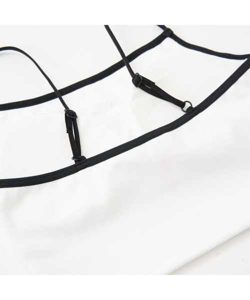 repipi armario（レピピ アルマリオ）の「repipi armario/レピピアルマリオ キッズ ショート丈 パッド付き スポブラ キャミソール ブラジャー 半袖 Tシャツ セットアイテム（Tシャツ/カットソー・キッズ・ホワイト/ブラック・170cm/150cm/160cm/140cm）」の14枚目の写真