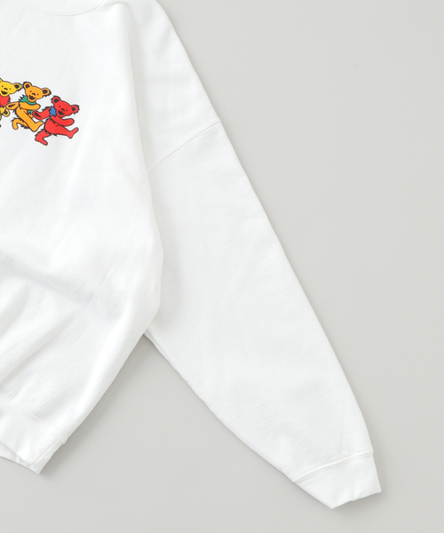 Grateful Dead(グレイトフルデッド)の「Grateful Dead RED LOGO 5 COLORED BEAR(スウェット・メンズ・ホワイト・X-LARGE/LARGE)」の3枚目の写真