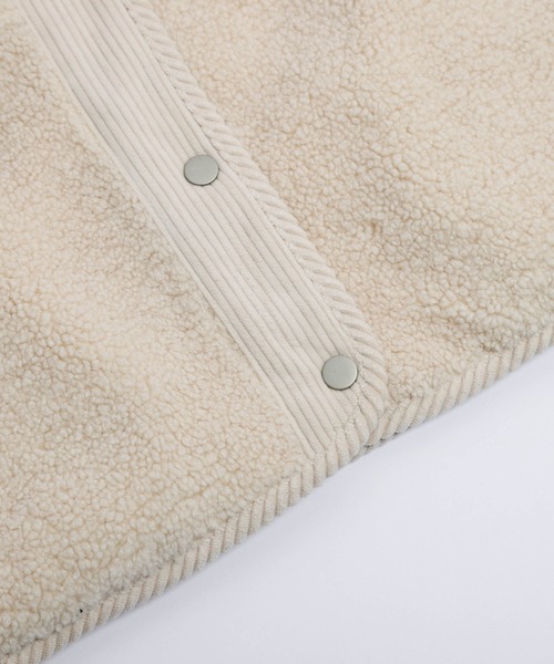 bb.chanアコーレ異素材ジャケット　新品♦︎お値下げ セール】異素材切替 スタンドネック ボアジャケット（その他