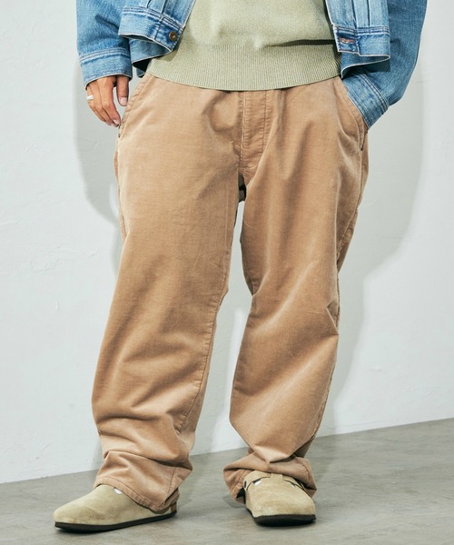 Lee（リー）の「Lee/リー【暖裏起毛】【ゆったり】FLeeasyコーデュロイ / イージーパンツ（その他パンツ・メンズ・チャコールグレー/ベージュ/ブラウン・FREE）」の11枚目の写真