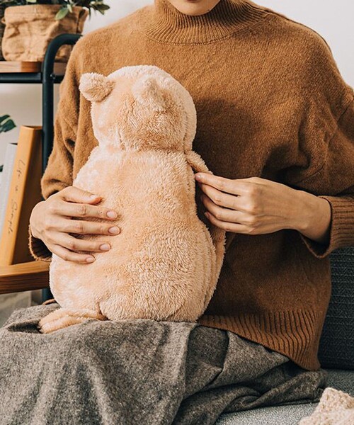 FREAK'S STORE（フリークスストア）の「PRISMATE/プリスメイト 蓄熱式 ねこ湯たんぽ（生活家電・メンズ・ベージュ/グレー・ONE SIZE）」の11枚目の写真