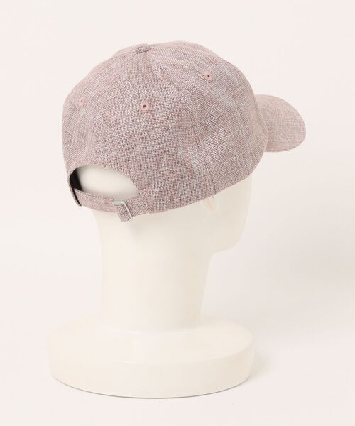 CONVERSE(コンバース)の「CONVERSE/コンバース ☆CNU POLYESTER SHEET 6P CAP(キャップ・レディース・ブラック/ライトベージュ/ピンク・57~59cm)」の4枚目の写真