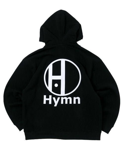 セール】graphic logo back print full zip hoodie/グラフィック