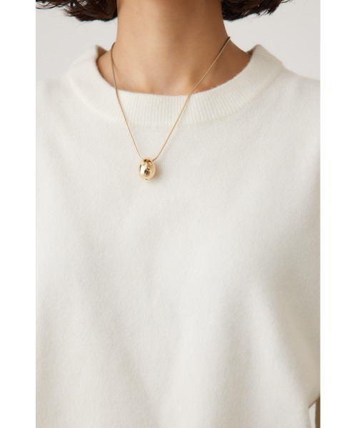 crie conforto（クリーコンフォルト）の「タックスリーブニット　長袖 / 冬服（ニット/セーター・レディース・オフホワイト/グレー/ブラック・FREE）」の19枚目の写真