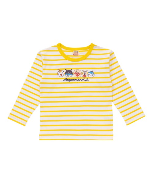 先染めボーダー長袖Tシャツ（Tシャツ/カットソー）｜ANPANMAN KIDS COLLECTION（アンパンマンキッズコレクション）