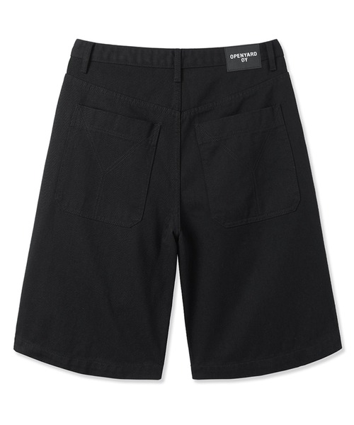 OY(オーワイ)の「『OY/オーワイ』 WIDE STITCH VOLUME ONE TUCK SHORTS/ワイドステッチボリュームワンタックショーツ(その他パンツ・レディース・ブラック・L/M)」の8枚目の写真