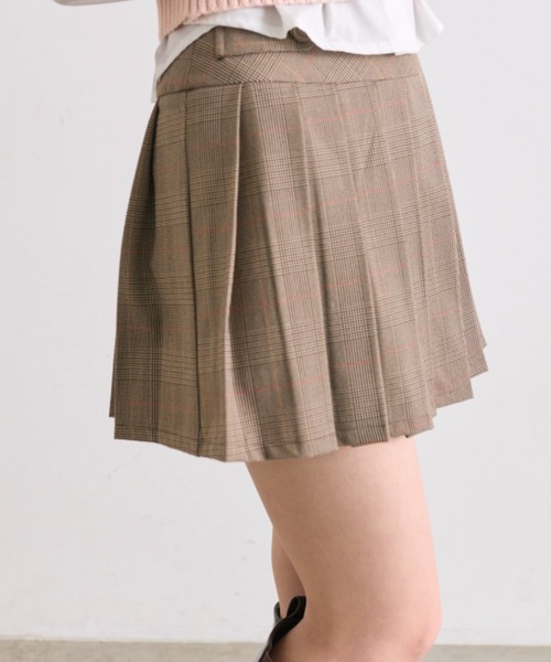 OLIVE des OLIVE（オリーブデオリーブ）の「プリーツミニスカート（スカート・レディース・チャコールグレー/ブラウン系その他/キャメル・FREE）」の18枚目の写真