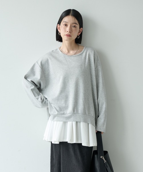 tシャツ 「リバイバル」ライトダンボールフロント2WAYプルオーバー レディース リバイバル】ライトダンボールフロント2WAYプルオーバー Emma