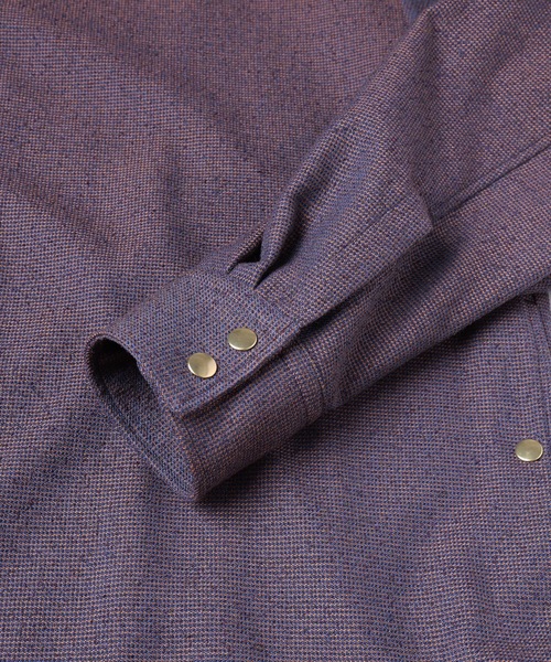 ジャケット・アウター Tweed Dot Button Collarless Jacket セール】Tweed Dot Button Collarless Jacket（ノーカラー