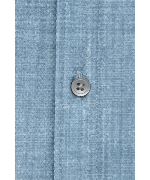 HIGH STREET∴メランジプリントオブロング7分袖シャツ（シャツ