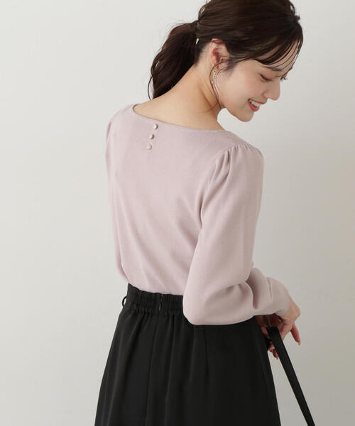 ハートネック総針ニット / 1215170201（ニット/セーター）｜PROPORTION BODY DRESSING（プロポーションボディドレッシング）