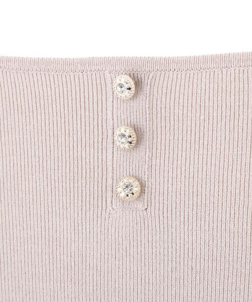ニット セーター ハートネック総針ニット / 1215170201 レディース ハートネック総針ニット | PROPORTION BODY DRESSING