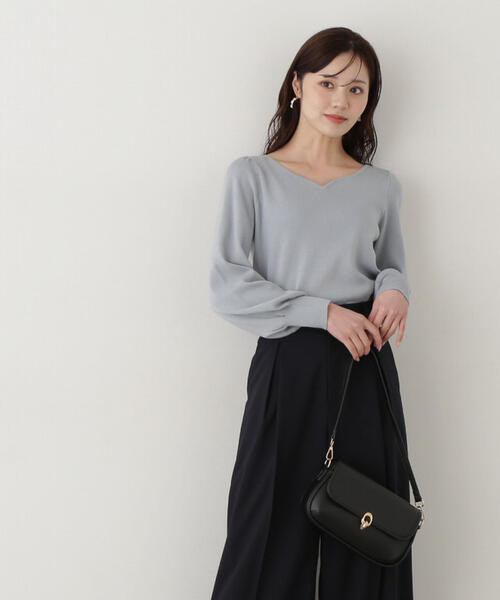 PROPORTION BODY DRESSING(プロポーションボディドレッシング)の「ハートネック総針ニット / 1215170201(ニット/セーター・レディース・ライトグリーン/ピンク/ホワイト系その他・MEDIUM/SMALL)」の21枚目の写真