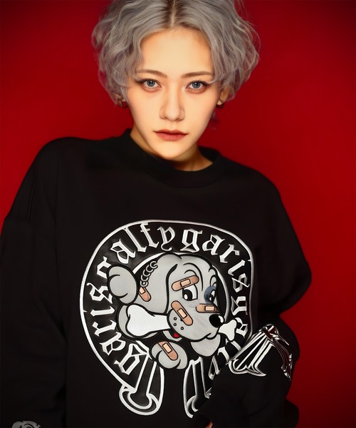 GALFY トレーナー スウェット GA×GALFY-ガリノハーツクルー