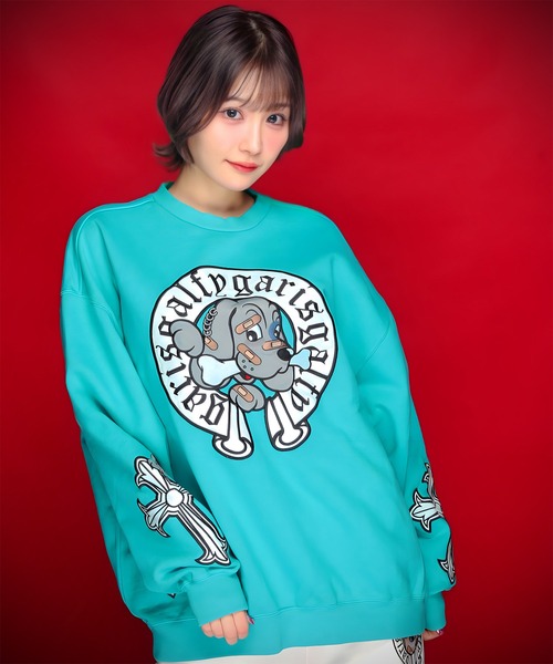 期間限定特別価格 GA×GALFY-ガリノハーツクルースウェット（スウェット）｜GALFY トップス