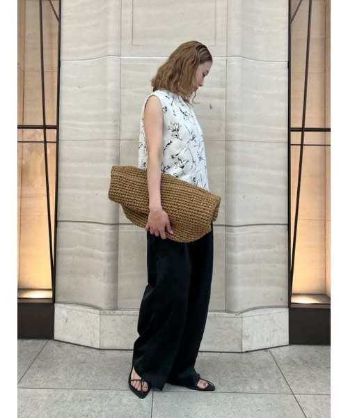 mi♡さん専用 セール】後ろゴムサイドパイピングサテンパンツ（その他パンツ