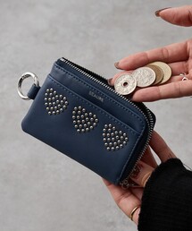 Beau're（ヴュレ）の「【WEB限定】【BEAURE/ヴュレ】ハートスタッズフラグメントケース（財布）」