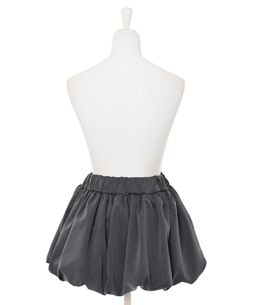 Narcissus(ナルシス)の「【Narcissus】バルーンミニスカート(スカート・レディース・グレー/ブラック・FREE)」の5枚目の写真