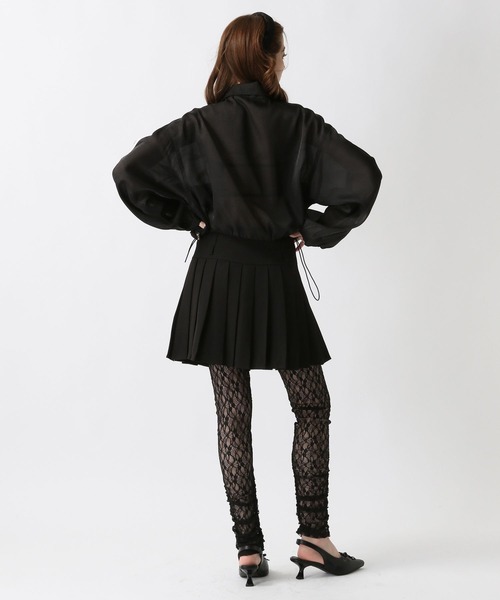 FOREVER 21（フォーエバー トゥエンティーワン）の「【2025SS】プレッププリーツミニスカート（スカート・レディース・ブラック/グレー・SMALL/MEDIUM）」の8枚目の写真