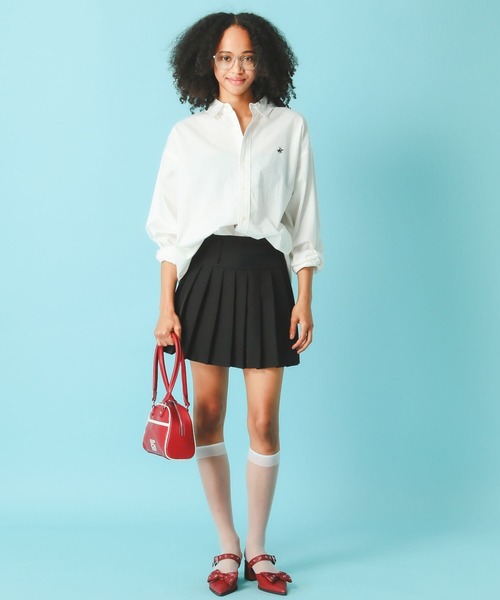 FOREVER 21（フォーエバー トゥエンティーワン）の「【2025SS】プレッププリーツミニスカート（スカート・レディース・ブラック/グレー・SMALL/MEDIUM）」の10枚目の写真