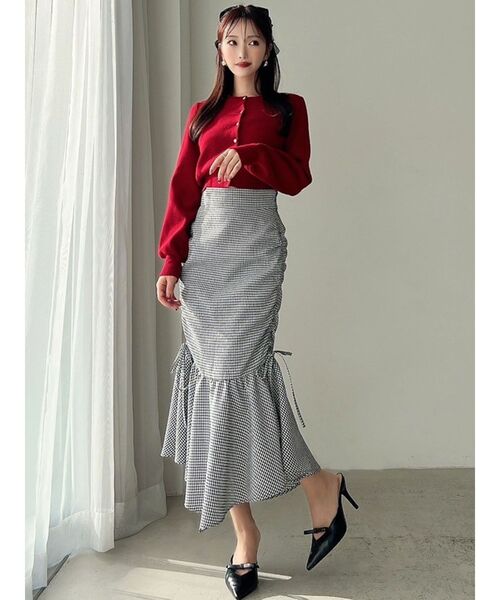 RESEXXY（リゼクシー）の「サイドギャザーマーメイドスカート（スカート・レディース・ミント/その他1/アイボリー・FREE）」の19枚目の写真