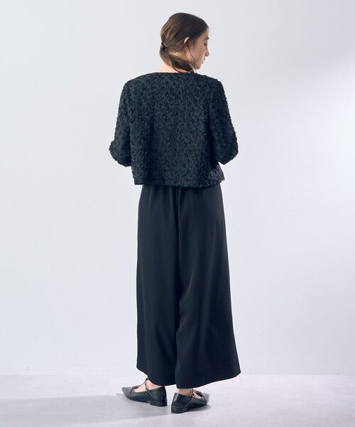 YECCA VECCA（イェッカヴェッカ）の「キャミオールインワン（サロペット/オーバーオール・レディース・ブラック/グレイッシュベージュ・FREE）」の20枚目の写真