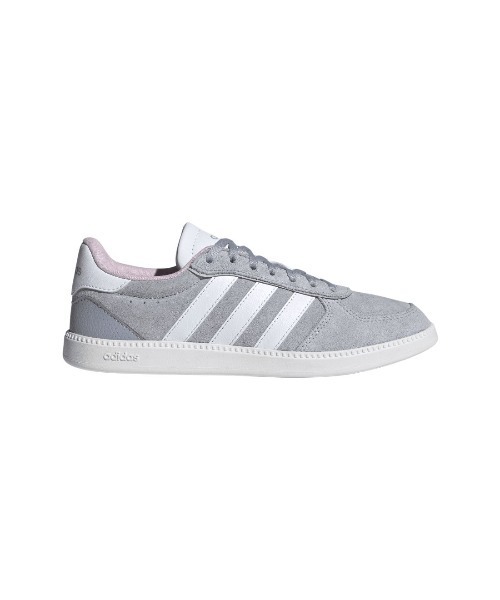 adidas(アディダス)の「アディダス adidas ブレイクネット スリーク(スニーカー・レディース・グレー×ピンク・23.5cm/24.5cm/25.5cm/23.0cm/24.0cm/25.0cm/26.0cm)」の2枚目の写真