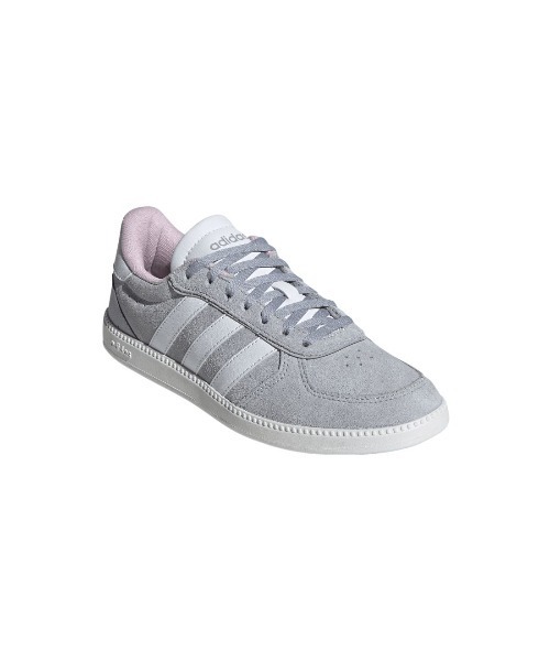 adidas(アディダス)の「アディダス adidas ブレイクネット スリーク(スニーカー・レディース・グレー×ピンク・23.5cm/24.5cm/25.5cm/23.0cm/24.0cm/25.0cm/26.0cm)」の4枚目の写真