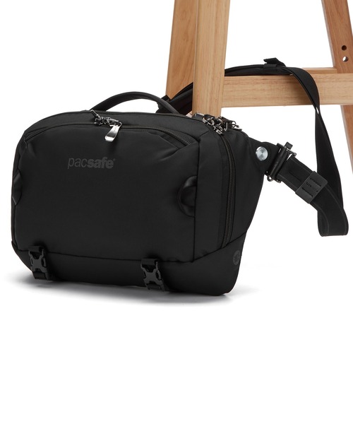 pacsafe(パックセーフ)の「pacsafe/パックセーフ EXP 12" Sling/スリングクロスボディ(ボディバッグ/ウエストポーチ・メンズ・ブラック・FREE)」の11枚目の写真