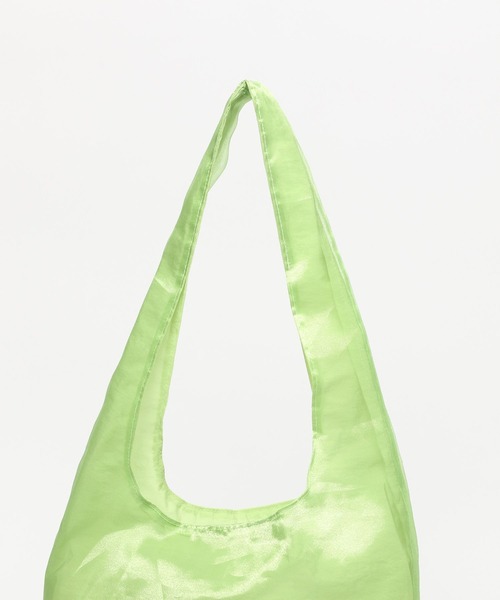 LOWRYS FARM（ローリーズファーム）の「ＬＦシアートートバック　290611（ショルダーバッグ・レディース・ピンク/ブラック/グリーン・FREE）」の9枚目の写真