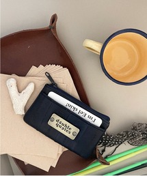 double quotes（ダブルクオーツ）の「「double quotes/ダブルクオーツ」バターカードホルダー（カードケース）」