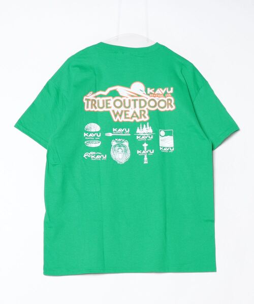 KAVU(カブー)の「KAVU/カブー Event Tee/イベントティー(Tシャツ/カットソー・メンズ・グリーン/ブラック/ホワイト・MEDIUM/X-LARGE/LARGE)」の13枚目の写真