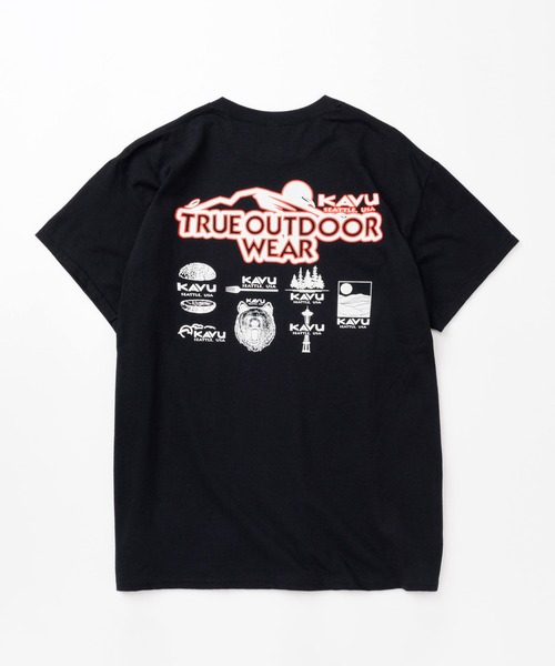 KAVU(カブー)の「KAVU/カブー Event Tee/イベントティー(Tシャツ/カットソー・メンズ・グリーン/ブラック/ホワイト・MEDIUM/X-LARGE/LARGE)」の3枚目の写真