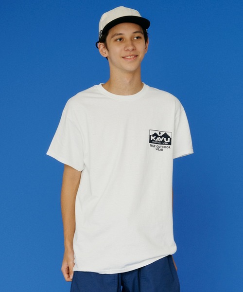 KAVU(カブー)の「KAVU/カブー Event Tee/イベントティー(Tシャツ/カットソー・メンズ・グリーン/ブラック/ホワイト・MEDIUM/X-LARGE/LARGE)」の14枚目の写真