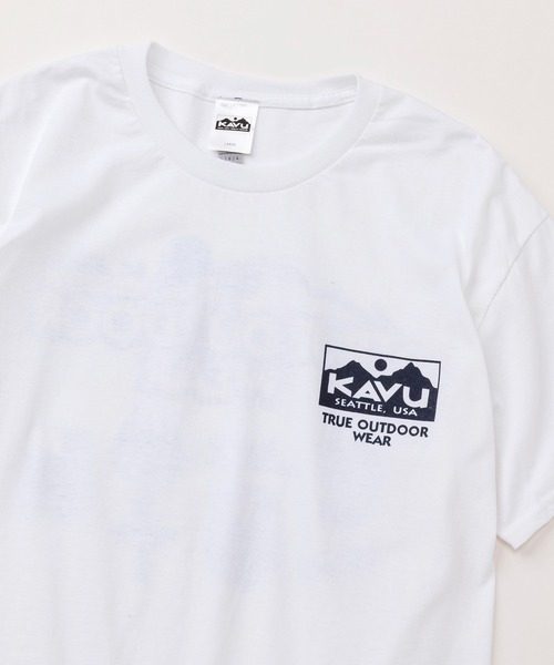 KAVU(カブー)の「KAVU/カブー Event Tee/イベントティー(Tシャツ/カットソー・メンズ・グリーン/ブラック/ホワイト・MEDIUM/X-LARGE/LARGE)」の17枚目の写真