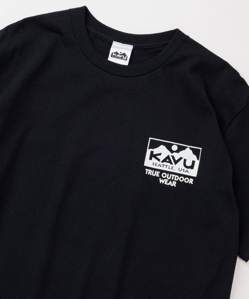 KAVU(カブー)の「KAVU/カブー Event Tee/イベントティー(Tシャツ/カットソー・メンズ・グリーン/ブラック/ホワイト・MEDIUM/X-LARGE/LARGE)」の6枚目の写真