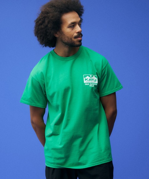 KAVU(カブー)の「KAVU/カブー Event Tee/イベントティー(Tシャツ/カットソー・メンズ・グリーン/ブラック/ホワイト・MEDIUM/X-LARGE/LARGE)」の12枚目の写真