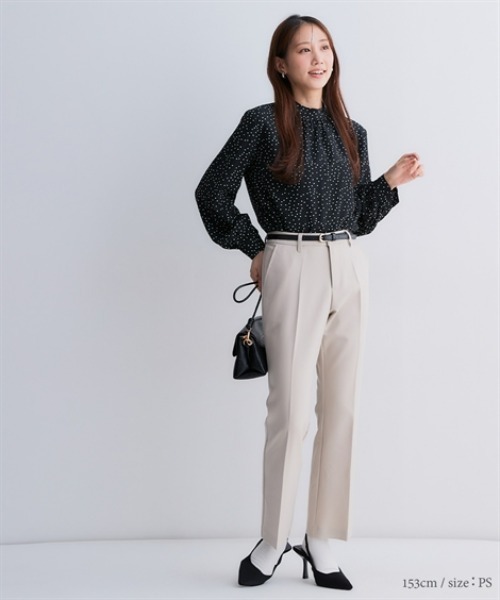Petitjo（プッチージョ）の「小さいサイズ　フレアパンツ　低身長さん・小柄女性（その他パンツ・レディース・ベージュ/ブラック・PS/PM/PL/PSS）」の18枚目の写真
