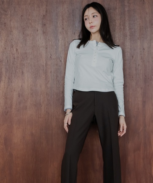 Petitjo（プッチージョ）の「小さいサイズ　フレアパンツ　低身長さん・小柄女性（その他パンツ・レディース・ベージュ/ブラック・PS/PM/PL/PSS）」の5枚目の写真