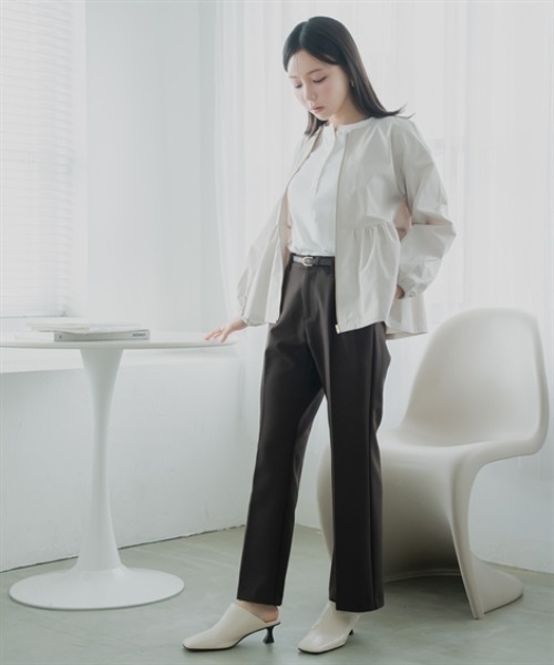 Petitjo（プッチージョ）の「小さいサイズ　フレアパンツ　低身長さん・小柄女性（その他パンツ・レディース・ベージュ/ブラック・PS/PM/PL/PSS）」の14枚目の写真